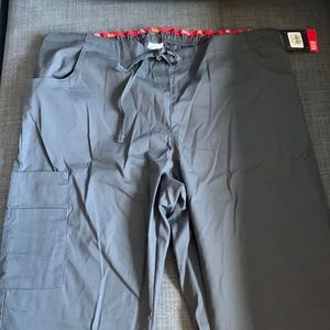 Gray Dickies Scrub Pants